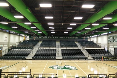 Utah Valley University Bleachers